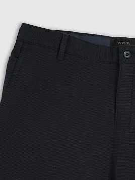 БРЮКИ МУЖСКИЕ PEPLOS TR25134 ТЕМНО-СИНИЙ