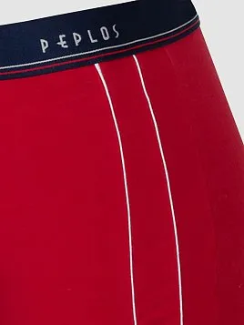 ТРУСЫ БОКСЕРЫ МУЖСКИЕ PEPLOS UW21011-BX КРАСНЫЙ