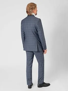 КОСТЮМ МУЖСКОЙ PEPLOS SU22031-SL ТЕМНО-СЕРЫЙ