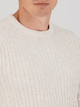 МУЖСКОЙ ДЖЕМПЕР KN26J018 БЕЖЕВЫЙ