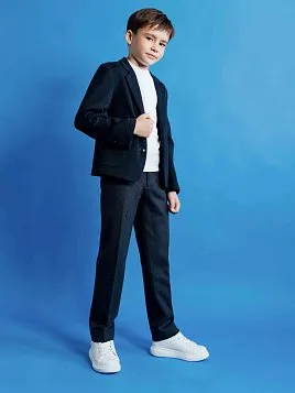 БРЮКИ ДЛЯ МАЛЬЧИКА PEPLOS TR24B013-313 СИНИЙ