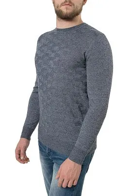 ДЖЕМПЕР МУЖСКОЙ PEPLOS KN19J030 СИНИЙ