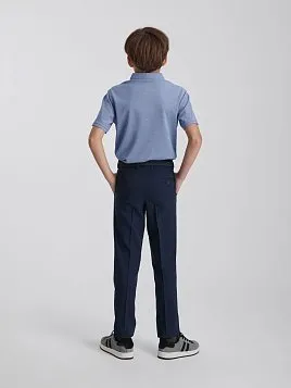 РУБАШКА-ПОЛО ДЛЯ МАЛЬЧИКА PEPLOS TSP25J04-R ГОЛУБОЙ