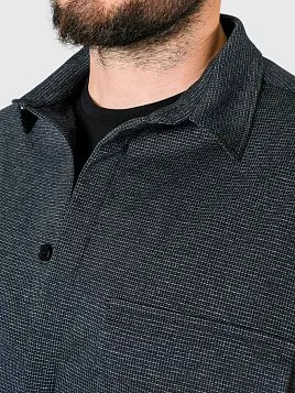 РУБАШКА МУЖСКАЯ PEPLOS JA24124-O ТЕМНО-СИНИЙ