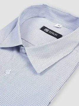 СОРОЧКА МУЖСКАЯ PEPLOS SH22097-К-С СЕРЫЙ