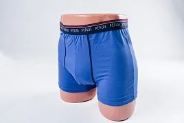 ТРУСЫ БОКСЕРЫ МУЖСКИЕ PEPLOS UW19004-BX ГОЛУБОЙ