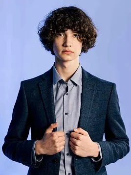 ПИДЖАК ПОДРОСТКОВЫЙ PEPLOS JA24T051-SL СИНИЙ