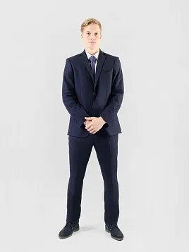 КОСТЮМ МУЖСКОЙ PEPLOS SU25004-LС ТЕМНО-СИНИЙ