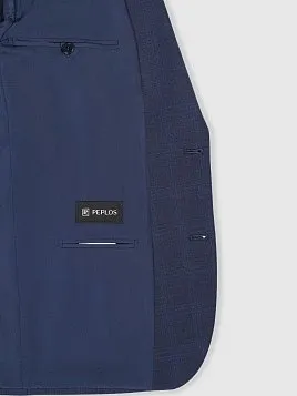 МУЖСКОЙ КОСТЮМ SU26008-SL СИНИЙ