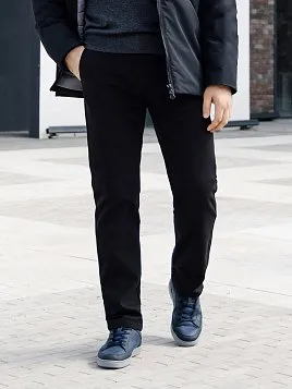 БРЮКИ МУЖСКИЕ PEPLOS P2401-C ЧЁРНЫЙ БРЮКИ МУЖСКИЕ PEPLOS P2401-C ЧЁРНЫЙ