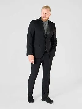 КОСТЮМ МУЖСКОЙ PEPLOS SU22014-SL ЧЁРНЫЙ