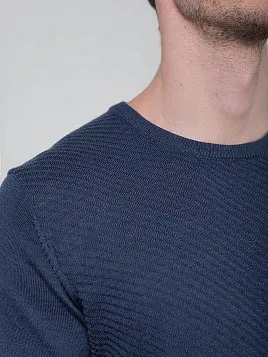 ДЖЕМПЕР МУЖСКОЙ PEPLOS KN20J019 ГОЛУБОЙ