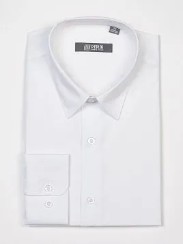 СОРОЧКА ПОДРОСТКОВАЯ PEPLOS SH19T003-R БЕЛЫЙ