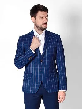 ПИДЖАК МУЖСКОЙ PEPLOS JA20030-SL СИНИЙ