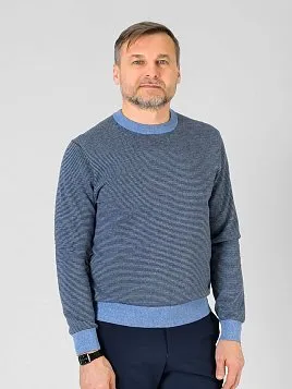 ДЖЕМПЕР МУЖСКОЙ PEPLOS KN23J018 ГОЛУБОЙ