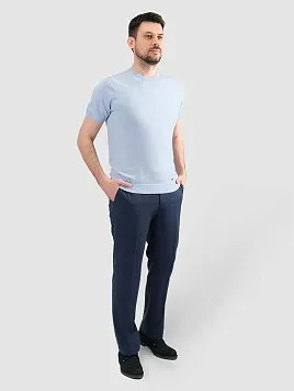 ДЖЕМПЕР МУЖСКОЙ PEPLOS KN25TS050 ГОЛУБОЙ