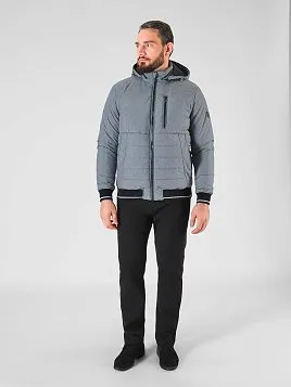 КУРТКА МУЖСКАЯ PEPLOS OW2415-JА СЕРЫЙ