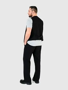 ЖИЛЕТ МУЖСКОЙ PEPLOS V24099-004 ЧЁРНЫЙ