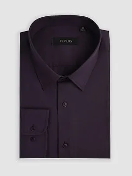 МУЖСКАЯ СОРОЧКА SH26112-SL ФИОЛЕТОВАЯ