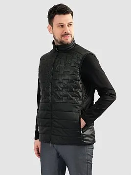 ЖИЛЕТ МУЖСКОЙ PEPLOS OW2529-V ЧЁРНЫЙ