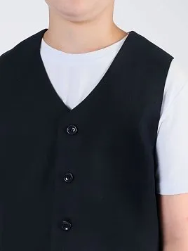 ЖИЛЕТ ДЛЯ МАЛЬЧИКА PEPLOS V25B002-332 ТЕМНО-СИНИЙ