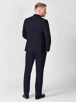 КОСТЮМ МУЖСКОЙ PEPLOS SU19053-SL ТЕМНО-СИНИЙ