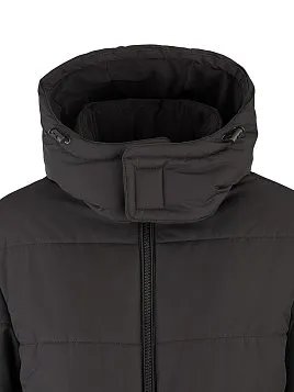 ЧЕРНАЯ ЗИМНЯЯ КУРТКА OW27203-CT