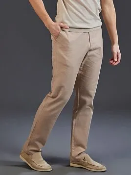 ЛЬНЯНОЙ КОСТЮМ С НАКЛАДНЫМИ КАРМАНАМИ PEPLOS SU26801-R БЕЖЕВЫЙ