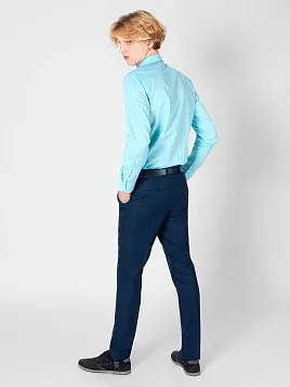 БРЮКИ ПОДРОСТКОВЫЕ PEPLOS TR21T006-290 СИНИЙ