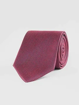 ГАЛСТУК МУЖСКОЙ PEPLOS КРАСНЫЙ. МИКРОДИЗАЙН (400/258)