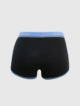 ТРУСЫ БОКСЕРЫ МУЖСКИЕ PEPLOS UW23013-BX ЧЁРНЫЙ