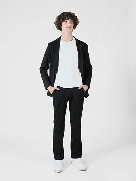 КОСТЮМ ПОДРОСТКОВЫЙ PEPLOS SU24Т011-SL ЧЁРНЫЙ