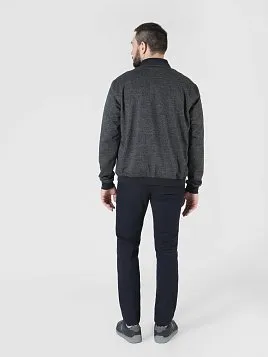 ТОЛСТОВКА-БОМБЕР МУЖСКАЯ PEPLOS SW24002-C СЕРЫЙ