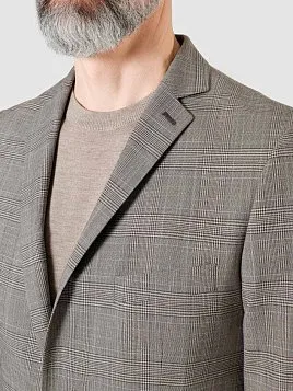 КОСТЮМ МУЖСКОЙ PEPLOS SU24137-SL БЕЖЕВЫЙ