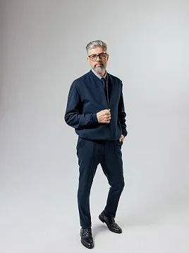 БРЮКИ МУЖСКИЕ PEPLOS TR24027-231 ТЕМНО-СИНИЙ