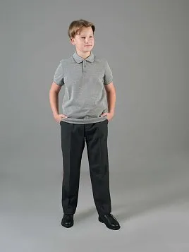 БРЮКИ ДЛЯ МАЛЬЧИКА PEPLOS TR24J004-315 СЕРЫЙ