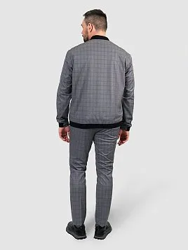 БОМБЕР МУЖСКОЙ PEPLOS BM25105 СЕРЫЙ