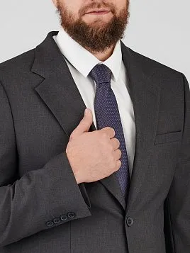 МУЖСКОЙ КОСТЮМ SU26119-R СЕРЫЙ