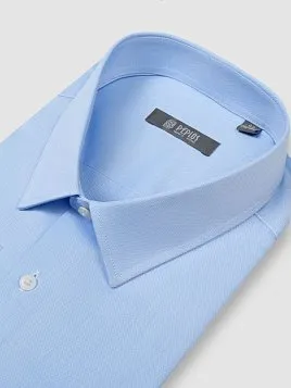 СОРОЧКА МУЖСКАЯ PEPLOS SH24065-R ГОЛУБОЙ