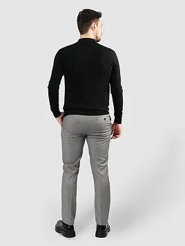 ДЖЕМПЕР МУЖСКОЙ ПОЛО PEPLOS KN25SH066 ЧЁРНЫЙ