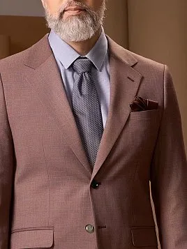 КОРИЧНЕВЫЙ КОСТЮМ PEPLOS SU26140-R