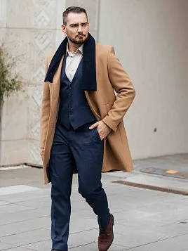 БРЮКИ МУЖСКИЕ PEPLOS TR25109-297 СИНИЙ