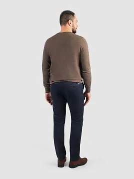 ДЖЕМПЕР МУЖСКОЙ PEPLOS KN25J039 КОРИЧНЕВЫЙ