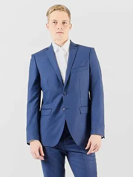 КОСТЮМ МУЖСКОЙ PEPLOS SU24026-SL СИНИЙ