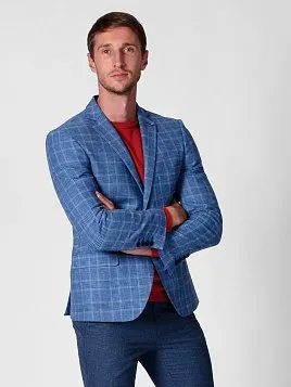ПИДЖАК МУЖСКОЙ PEPLOS JA20022-SL СВЕТЛО-СИНИЙ