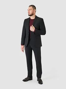 КОСТЮМ МУЖСКОЙ PEPLOS SU24005-SL ЧЁРНЫЙ