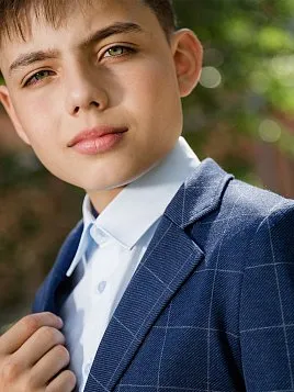 КОСТЮМ ДЛЯ МАЛЬЧИКА PEPLOS SU22J012-363 СИНИЙ