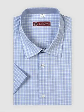 СОРОЧКА МУЖСКАЯ MAJESTIC LEGATE SH23079-К-R СИНИЙ