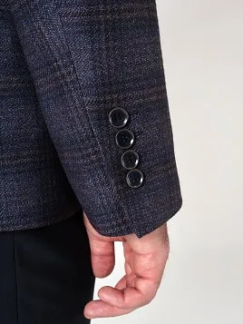 ПИДЖАК МУЖСКОЙ PEPLOS JA24113-C ТЕМНО-СИНИЙ