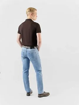 РУБАШКА-ПОЛО МУЖСКАЯ PEPLOS TSP25026-R КОРИЧНЕВЫЙ